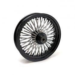 MCS Radial 48 Fat Spoke Front Wheel 3.50 X 16 Sf Black