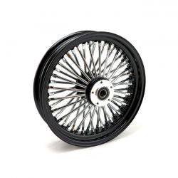 MCS Radial 48 Fat Spoke Front Wheel 3.50 X 16 Sf Black