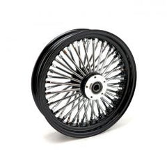 MCS Radial 48 Fat Spoke Front Wheel 3.50 X 16 Sf Black