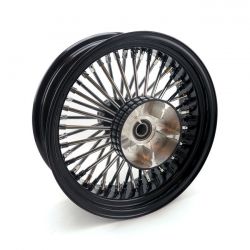 MCS Radial 48 Fat Spoke Rear Wheel 5.50 X 16 Black