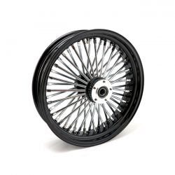 MCS Radial 48 Fat Spoke Rear Wheel 4.25 X 18 Black