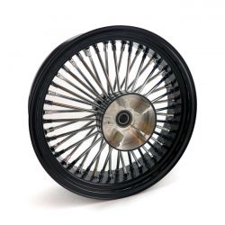 MCS Radial 48 Fat Spoke Rear Wheel 5.50 X 18 Black