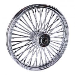 MCS Radial 48 Fat Spoke Front Wheel 2.15 X 19 Df Chrome