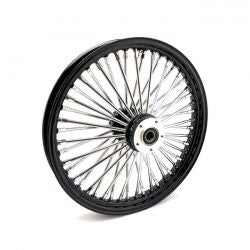 MCS Radial 48 Fat Spoke Front Wheel 2.15 X 19 Df Black