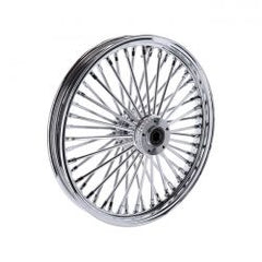 MCS Radial 48 Fat Spoke Front Wheel 2.15 X 19 Sf Chrome