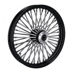 MCS Radial 48 Fat Spoke Front Wheel 2.15 X 19 Sf Black