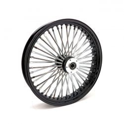 MCS Radial 48 Fat Spoke Front Wheel 3.50 X 21 Df Black