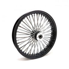 MCS Radial 48 Fat Spoke Front Wheel 3.50 X 21 Df Black