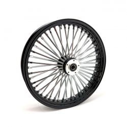 MCS Radial 48 Fat Spoke Front Wheel 3.50 X 21 Sf Black