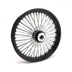MCS Radial 48 Fat Spoke Front Wheel 3.50 X 23 Sf Black