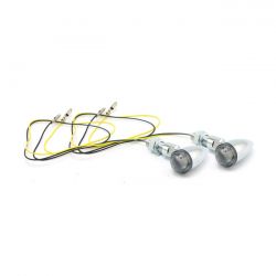 MCS Pb2 Led Turn Signals Chrome, Smoke Lens