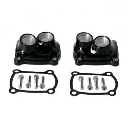 MCS M8 Tappet Block Cover Set, Black