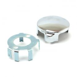 MCS M8 Starter Motor End Cover Kit, Chrome