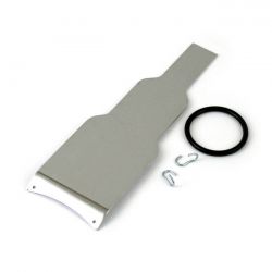 MCS Steel Lower Dash Panel. Chrome