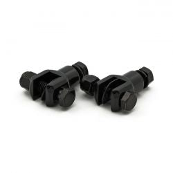 MCS Passenger Foot Peg Stud Assembly. 3/8", Black