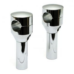 MCS Glide Riser Set. 4" Rise. Chrome