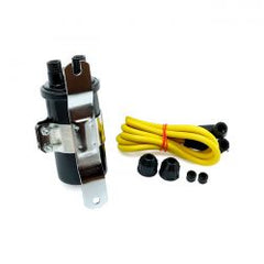 MCS Round Custom Ignition Coil Kit, 12V. Black
