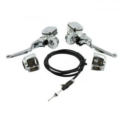 MCS Handlebar Control Hydr. Clutch Conversion Kit. Chrome