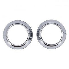 MCS 2-Piece Chrome Fork Boot Covers