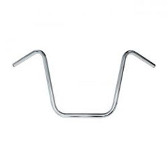 MCS Apehanger Handlebar, 16" Rise, 1" Chrome