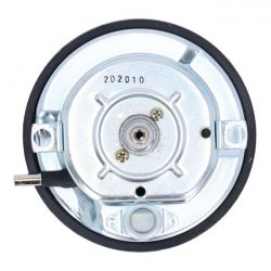 MCS FL Speedometer, 41-45 Face, Silver/Black. 1:1 Mph