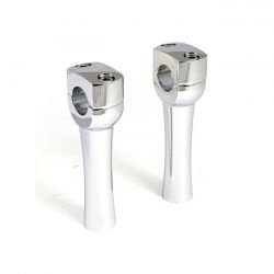 MCS Dighton 5" Domed Risers. Chrome