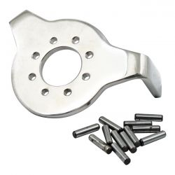 MCS Triple Tree Mounted Fork Stop Kit. Stainless