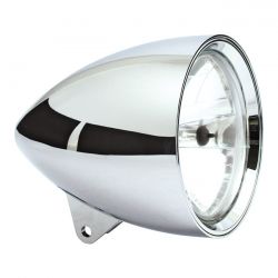 MCS Smoothie 5-3/4" Headlamp Without Visor. Chrome