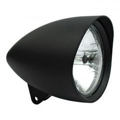 MCS Smoothie 5-3/4" Headlamp With Round Visor. Black