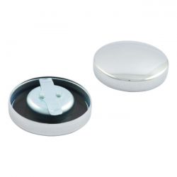MCS Early Bayonet Style Gas Cap Set. Chrome