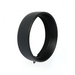 MCS Recessed Trim Ring. 5-3/4" Headlamp. Black