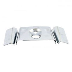 MCS Fork Panel Kit 3-Piece. Ribbed. Chrome