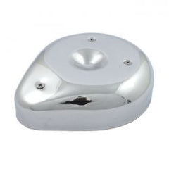 MCS Teardrop Air Cleaner Assembly. Chromed Steel
