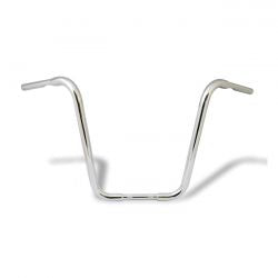MCS 1-1/4" Buffalo Apehangers, 18" High, Chrome