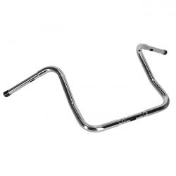 MCS 30mm Dresser Apehanger, 14" Rise, Chrome