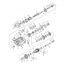 MCS Bushing, Countershaft. Clutch Side. +.005"