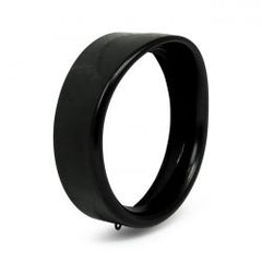 MCS Recessed Trim Ring With Visor. 7" Headlamp. Black