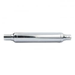 MCS 58-E78 OEM Style Cigar Type Muffler 22" Long Chrome