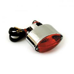 MCS Mini Cateye Taillight. Chrome