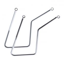 MCS Saddlebag Support Kit. Chrome