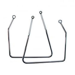 MCS Saddlebag Support Kit. Chrome