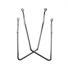 MCS Saddlebag Support Kit. Chrome