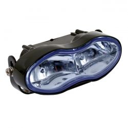 MCS Oval Shorty, Double H3 Headlamp. No Housing. Blue Tint Lens