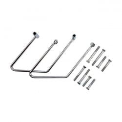 MCS Saddlebag Support Kit. Chrome
