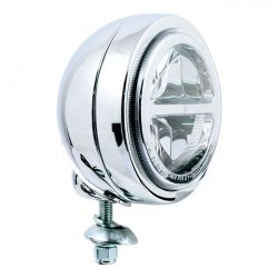 MCS 4-1/2" FL Style Led Spotlight. Fog Light (Wide Beam). Chrome