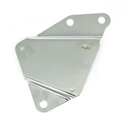 MCS Tool Box Mounting Bracket Kit. Chrome