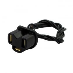 MCS H4 Headlamp Wiring Plug, 3 Prong