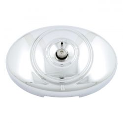 MCS Oval OEM Style Air Cleaner Cover Twin Cam. Chrome