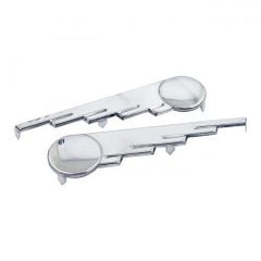 MCS Saddlebag Trim, Speed Ball Wings. Stainless