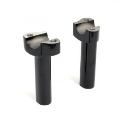 MCS OEM Type Style Risers, Threaded. 4.5" Rise. Chrome